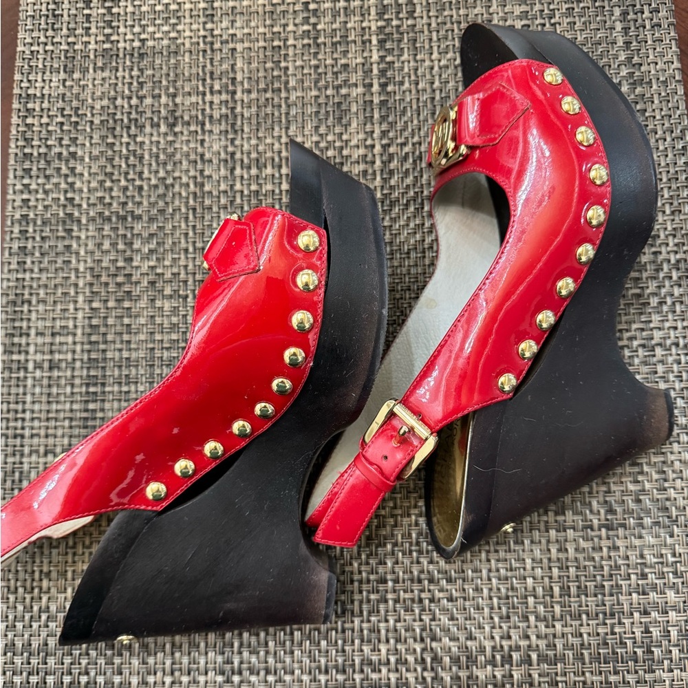 Michael Kors Leather Sandals - Picture 3 of 6